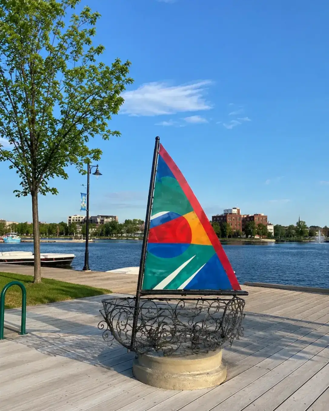 Orillia, Ontario (AI-enhanced image)